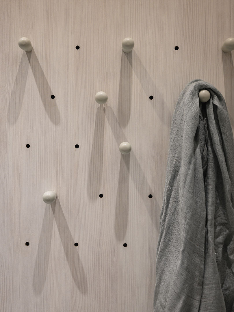 "Woods" Youth Room - Scandinavian style with whitewashed wood and smart storage