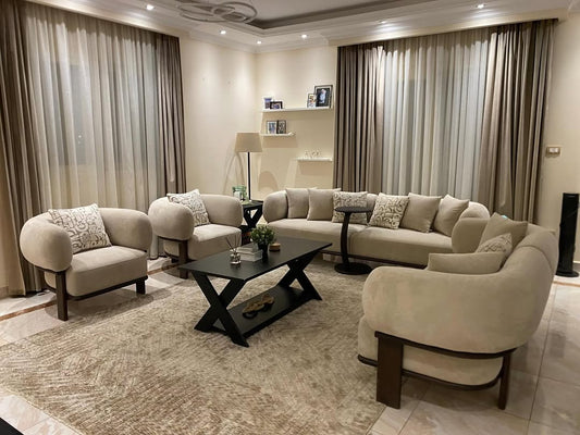 أنتريه أثير - تصميم معاصر مكون من 4 قطع