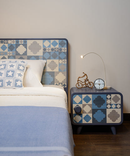 "Granada" Youth Room 11 Pieces - Andalusian design in bluish gray color