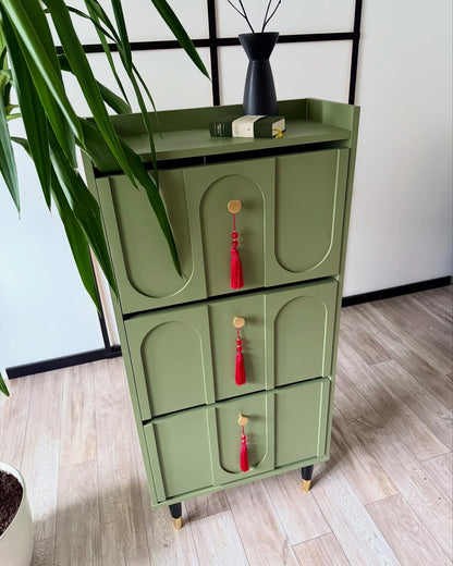 وحدة "ساڤانا" للأحذية - أخضر زيتوني داكن