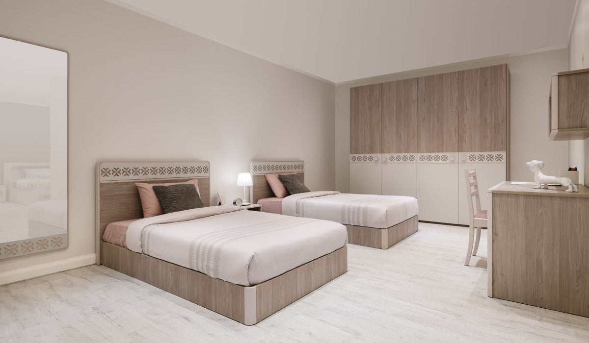 The "Victoria" Classic Set - Double youth rooms with a refined heritage touch