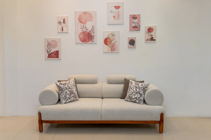 انتريه لينا - تصميم ايطالي مودرن بأرجل خشبية ظاهرة