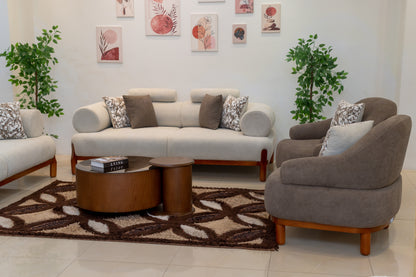 انتريه لينا - تصميم ايطالي مودرن بأرجل خشبية ظاهرة