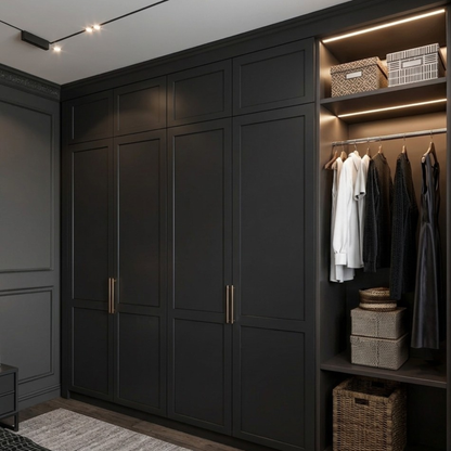 "Newlife Royal" Master Bedroom Set - Latest 2026 Luxury Black Bedroom Designs