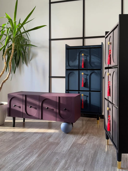 وحدة "هارموني" الجانبية - تصميم مقوس جريء بتشكيلة لونية مميزة