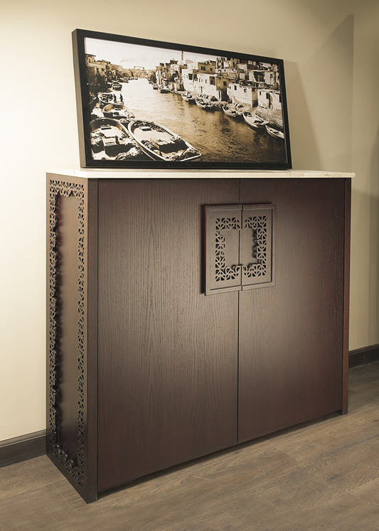 خزانة "إبريم" للمدخل - تصميم تراثي بنقوش عربية عتيقة