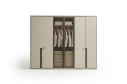 غرفة نوم "واحة" المودرن - سرير بتصميم انسيابي وتشطيبات راقية